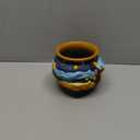 Starry Night Planter Pots/Vase Van Gogh Inspired Acolorful Art Resin Flower Pot with Drainage Hole for Indoor Plant Home Balcony Decor (Colour)