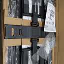 monTEK Ultra Slim TV Wall Mount for 43-90 Inch TVs | 1.1" Thin Low Profile Full Motion Bracket | Dual Swivel Articulating Arms with Tilt | Max VESA 600x400mm | Holds 132lbs | Fits 16"/18" Studs