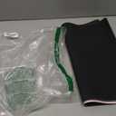 Baziabbo Office Desk Mat, Excel Cheat Sheet Keyboard Mat, Excel Shortcut Desk Pads,Non-Slip Excel Mousepad with Stitched Edges for Computer (Sheet Pink)