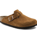 Birkenstock Unisex Boston Soft Footbed Clogs (6-6.5, Mink)