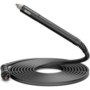 CNC Plasma Cutting Torch, IPTM60 Non-HF Pilot Arc Plasma Cutting Straight Torch, 32FT