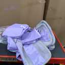 10 Set Compression Packing Cubes for Travel Essentials,Compressible Expandable Packing Cubes for Suitcase,OlarHike Luggage Organizer Bags for Travel,Handy Helper for Organizing Clothes(Purple Gray)