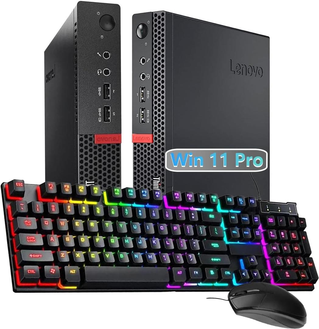 Lenovo ThinkCentre M710Q Mini Tiny Desktop i7 PC 16&256G
