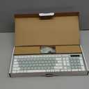 Wireless Keyboard and Mouse Combo, Full-Sized Wireless Keyboard and Adjustable DPI Mouse, 2.4GHz USB Receiver, Silent Keyboard and Mouse for PC, Windows, MAC, Desktop, Laptop (Avocado Green)