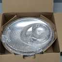 ORSDA Cat Water Fountain Stainless Steel 67oz/2L, Automatic Pet Drinking Fountain with Water Level Window, Dog Water Bowl for Cats and Small Dogs- 12Pcs Filters (D36)