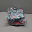 SINGER Sewing Accessories Organizer (Bag Only)  Double Layer Portable Sewing Storage Bag | 2 Detachable Pouches and 18 Compartments, Large Sewing Supplies & Crafting Carry-All (Turquoise Floral)