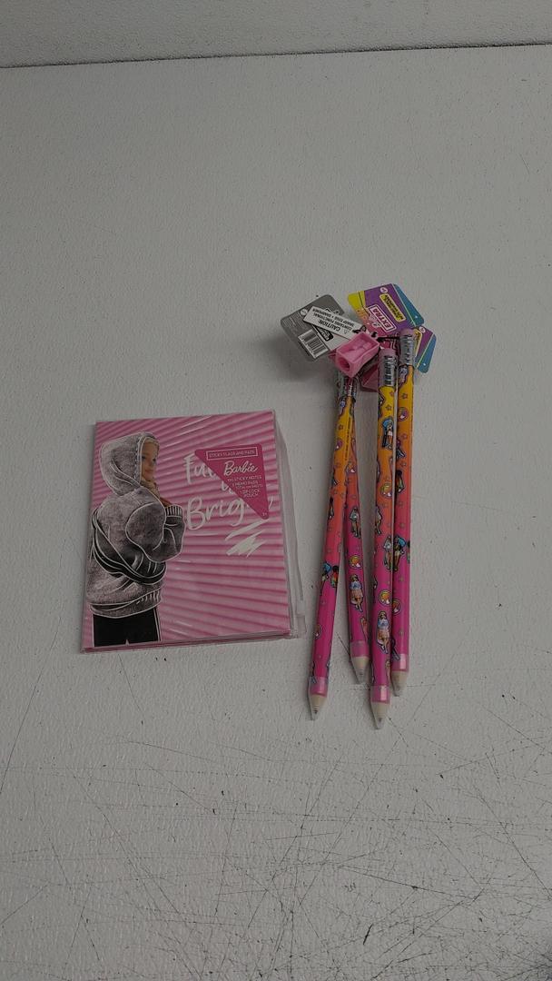 Barbie Sticky Flags & Pads/Barbie Extra Jumbo Pencil 4