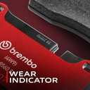 Brembo P50120N Premium Ceramic Front Disc Brake Pad Set MERCEDES-BENZ OE# A0004206700