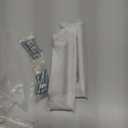 khtumeware 2 Pack Brushed Satin Nickel Cabinet Pulls 3-3/4 Inch Hole Center Solid Drawer Pulls Dresser Handles Cabinet Hardware