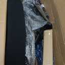 Ergonomic Office Chair, Mesh Desk Chair with Headrest, Lumbar Support, Thick Seat Cushion, Flip-up Arms, High Back Computer Task Chairs for Home Office, Black/Silver