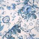 Laura Ashley Uffington Roses Dark Seaspray Wallpaper
