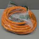 Garden Hose 10 ft x 5/8", NON-EXPANDING Flexible Water Hose, Kink Resistant Lightweight Hybrid Hose, Leakproof Yard Hose with Male to Female Fittings (Yellow)