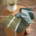 Bedsure King Comforter Set, Forest Green Soft Prewashed Bedding for All Seasons, 3 Pieces GentleSoft Bed Set, 1 Lightweight Comforter (104"x90") and 2 Pillowcases (20"x36")