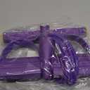 Pedal Resistance Bands with Handles, Durable 6-Tubes Multifunction Pedal Resistance Band, Natural Rubber Foot Pedal Resistance Bands, Fitness Resistance Bands for Abdomen, Waist, Arm, Leg (Purple)