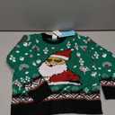 IFFEI Unisex Ugly Christmas Sweater Kids Cute Knit Pullover Top Cozy Jumper for Holiday Party, Size 6-7 Years