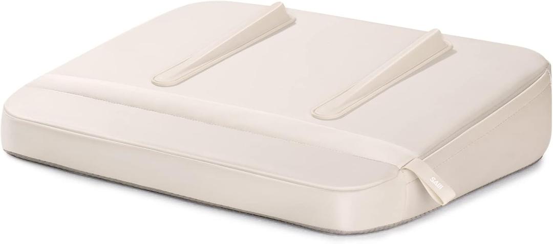 SAIJI Computer Lap Desk with Pillow Cushion,Ultra Lightweight Portable Computer Stand Desk for Couch, Bed & Chair (Mediuml)