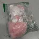 Cute Mirror Charms and Plush Ball Car Accessories for Women - Crystal and Diamond Cat Rear View Mirror Hanging Ornaments and Decor (Pink-1)