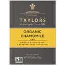 Taylors of Harrogate Organic Chamomile Herbal Tea, 50 Teabags (EXP 03/01/27)
