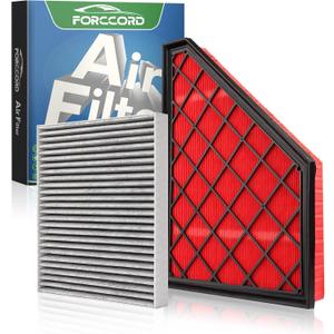 Cabin Air Filter and Engine Air Filter Fit for Enclave 24-18, Cadillac XT5 24-17, XT6 25-20, Blazer 24-19, TRAVERSE 23-18, GMC ACADIA 23-17 Filter Replacement CF11966 CA12166 Accessories