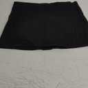 Danysu Stretchy Mini Skorts Mid Waist Skirt with Shorts Side Slit 2025 Sports Daily Going Out Outfits (Medium, Black)