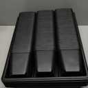 RooTrimmer 4 inch (10CM) Square Nursery Pots 120pcs, Sturdy Seedlings Trays 10 Pcs, Seeds Starter Germination Tray, Microgreening Planter Nursery Propagation 10 Sets