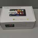 Portable Carplay Screen for Car, 7" Wireless Carplay & Android Auto with Bluetooth, HD Backup Camera, GPS Navigation, Siri, FM, AUX, Mirror Link for All Vehicles