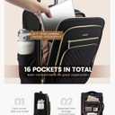 LOVEVOOK Carry On Luggage 22x14x9 Airline Approved,20 Inch Carry On Suitcases with Wheels,Softside Rolling Suitcase with TSA Lock for Women Men,Lightweight Travel luggage