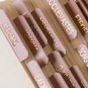 Bible Tabs for Women Study Bible, Embossed Matte Catholic Bible Tabs Gold, Laminated Bible Tabs, Bible Book Tabs w/Old & New Testament Neutral Bible Labels Tabs, Perfect Bible Study Supplies Oak