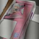 Delta Children Wooden Double-Sided Kids Easel with Storage -Ideal for Arts & Crafts, Homeschooling and More, Disney Minnie Mouse - Green guard Gold Certified, Drawing