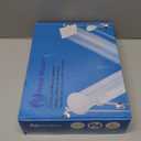 NearMoon Shower Head with Hose, High Pressure Stainless Steel Rain Shower and 3 Settings Handheld Spray Combo with Push Button Flow Control (8 Inch, Chrome Finish)