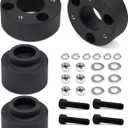 New 3" Front + 2" Rear Leveling Lift Kit Compatible With 09-24 Dodge Ram 1500 4WD 19+ 2WD, 3 Inch Forged Aluminum Strut Spacer Suspension Lifting 2 Inch Shock Blocks w/Bolt Hardware 4pcs Pair