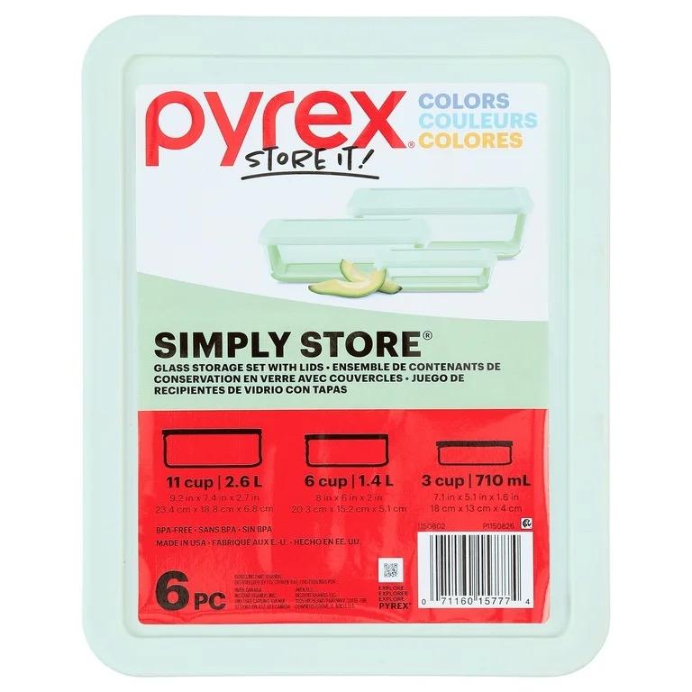 Pyrex Simply Store Glass Storage With Lid 2.6L