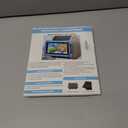 Car Headrest Mount Silicon Holder, Universal Tablet Holder in Back Seats, Car Mount Angle-Adjustable Car Headrest Holders Fits All 7-12.9 inch Tablets/Game Machines