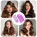 4-Pack Hair Volume Clips for Fluffy Bangs & High Crown - Heatless Hair Styling Tools for Instant Volume & Natural Puffy Hairstyles, Safe for All Hair Types