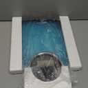 EILISON Highly Advance 2-in-1 Digital & Analog Weighing Scale for Body Weight-400lbs, 4 High Precison GX Sensor Accurate, Thick Tempered Glass, Extra Large Display (Blue)