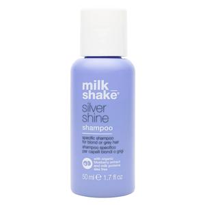 milk_shake Silver Shine Purple Shampoo for Blonde Hair - Blonde Shampoo for Brassy Hair 100% SLES-Free (1.7 Fl Oz (Pack of 1))