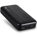 HELIX TurboVolt+ 10,000 mAh Power Bank USB-C & USB-A Ports, Black 
