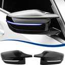 Side Mirror Cover Compatible with G20 G21 G30 G31 G32 GT G11 G12 G14 G15 G16 (Gloss Black, G20 G30 G32 G11)