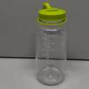 Nalgene 32 oz Wide Mouth Water Bottle | BPA-Free, Durable & Leak Proof, Lightweight Bottle for Hiking & Gym, Work & Travel (Clear)