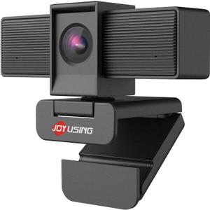 JOYUSING Flip600S 4K Webcam for PC, Ultra HD Webcam with tripod, PDAF Autofocus, Noise-Cancelling Mics, 79 FOV, Auto Light Correction, Privacy Cover, for Conference, Streaming, Zoom/Teams/Google Meet