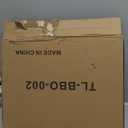 Bread Box for Kitchen Countertop, Double Layer Bamboo Bread Storage Container for Homemade Bread, Roll Top Bread Box with 3 Adjustable Height for Kitchen Counter, Natural Breadbox Organizer