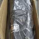 Overmont Oversized Folding Camping Chair - 450lbs Support with Padded Cushion Cooler Pockets - Heavy Duty Collapsible Chairs for Sports Garden Beach Fishing