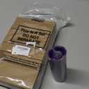 VIHOSE 5 Pcs Advent Wreath and LED Candles Set, Flameless Purple Pink White LED Pillar Candle Set Centerpiece Accessories Home Decor Seasonal Church Supplies for Xmas (Advent,5 x 15 cm)