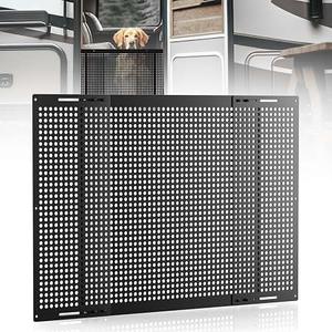 Safoner RV Screen Door Protector for Dog, Aluminum Pet Guard Accessories
Protect RV Screen Doors From Dog Claws, Adjustable Width from 22" to 31.5", Durable Aluminum,Pet-Safe Hole,Camper Accessories