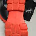 UOQAPRE Women's Over The Knee Thigh Low Chunky Heel Boots,Round-Toe Side Zip Long Boots Platform Chunky Heel Bootie for Women (6, Black-02)