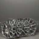 Tuningpros WC-15-3533-S - Pack of 4 Hubcaps - 15-Inches Style Snap-On (Pop-On) Type Metallic Silver Wheel Covers Hub-caps