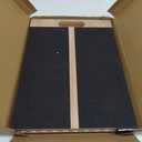 TEMI Slant Board for Calf-Stretching - Wooden Incline Wedge Stretcher for Squats, Foot & Ankle Mobility, Portable Fitness Equipment, Balance Block for Heel Stretch