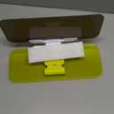 Car Sun Visor 2 in 1 for Day and Night Adjustable Sun Visor Extender Protect from Glare/UV Ray/Stray Light Yellow Acrylic 32cm / 12.6" 12cm / 4.72"