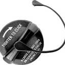 Gas Cap,Fuel Cap For 2000-2019 Dodge Ram 1500 2500 3500 Charger Challenger Dart Durango Journey Nitro Grand Caravan Caliber Dakota & Chrysler 200 300 Town and Country Aspen Sebring & Jeep Wrangler JK (52030377AB)