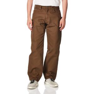 Dickies mens Sanded Duck Carpenter jeans, Timber, 34W x 32L US (Brown Duck)
